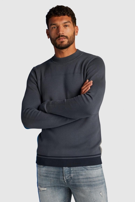 Cast Iron mock neck cotton modal mockneck